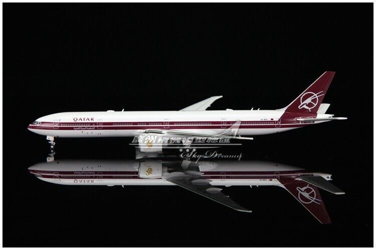 1:400 JC Wings QARAR BOEING 777-300ER Passenger Airplane Diecast Aircraft Model