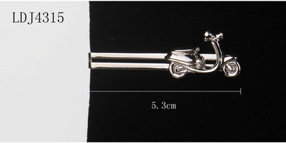 Men Tie Clips Classic Fashion Copper Enamel Creative Business Collar Ties Clasps