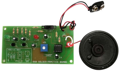 Solder Practice Kit with LEDs and Speaker (Beginner Skill Level)