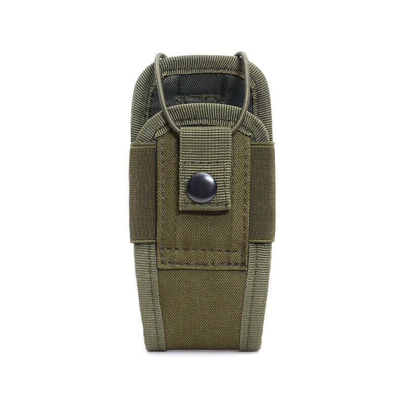Tactical Molle Radio Walkie Talkie Pouch Waist Bag Holder Pocket Interphone Bag