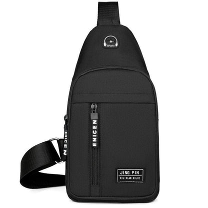 New Men Shoulder Bags Chest Bag Multifuncional Crossbody Bags Travel Sling ~URBT