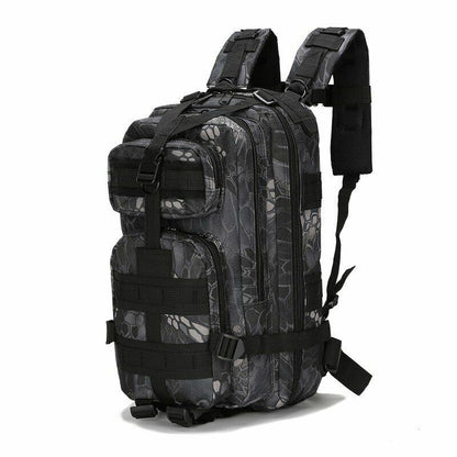 20-30L Tactical Backpack Outdoor Waterproof Bag Rucksack Camping Hunting Travel