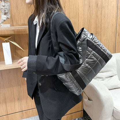 Womens Cotton Bag Fashion Commuter Large Capacity Casual Shoulder Bag