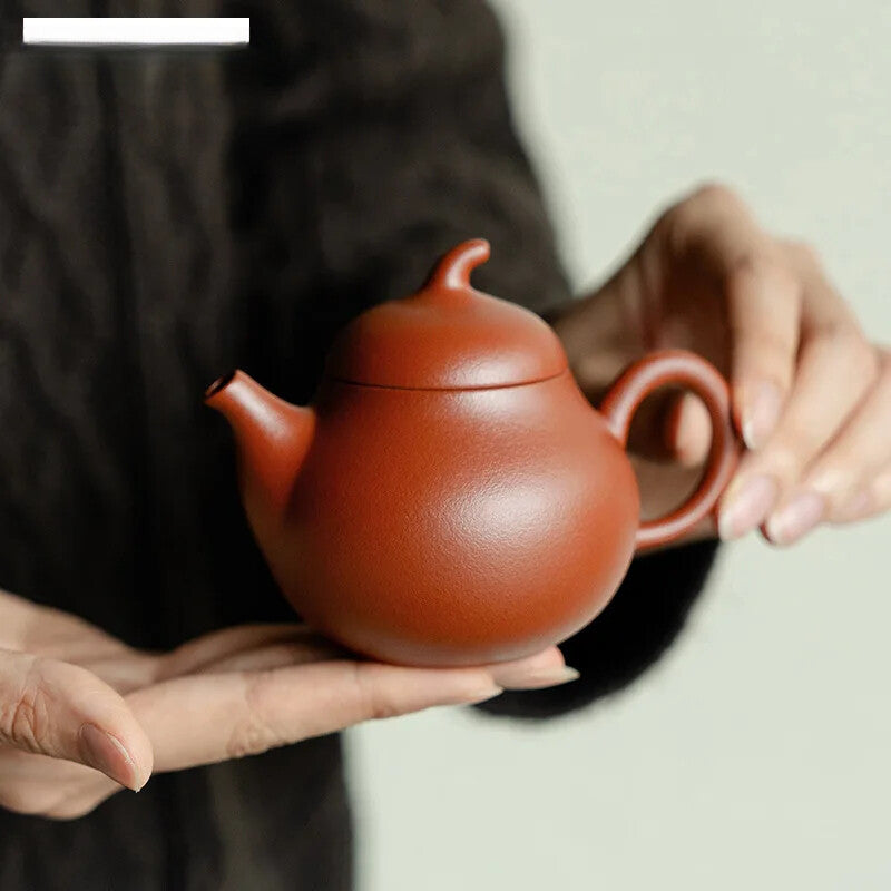 Chinese Yixing Purple Clay Eggplant Teapots Tea Pot Raw Ore Zhu Mud Kettle Zisha
