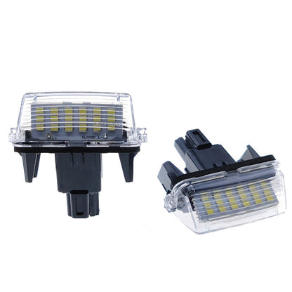 6500K Car Number License Plate Lights LED Lamp For Toyota Camry YARIS/EZ/VIOS H
