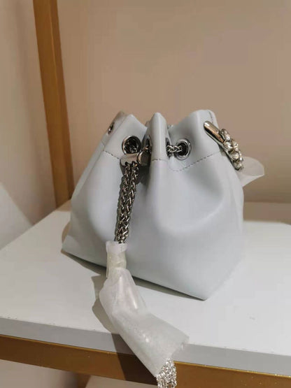 Bags Diamonds Female Shoulder Tassels Chains Handbags Women Crossbady Bag