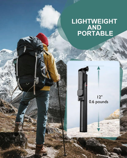 71" Phone Tripod Selfie Stick for Iphone and Android Phone, Cell Phone Tripod St