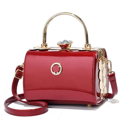 Women Shoulder Bag PU Female Handbag Plaid Crossbody Bags