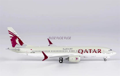for NG Models for Qatar Airways for Boeing B737 MAX8 A7-BSH 1:400 Aircraft Model