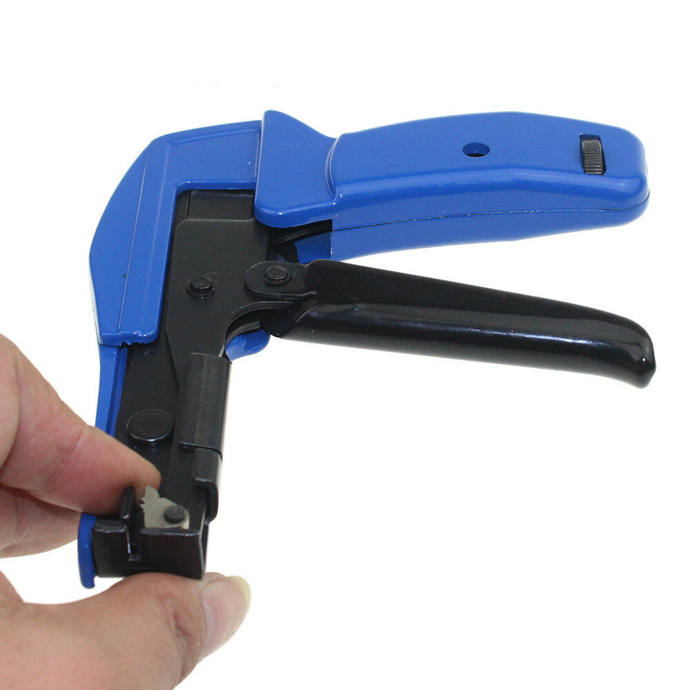 HS-600A Nylon Cable Tie Gun Plier Clamp Automatic Fastening For Nylon Tie