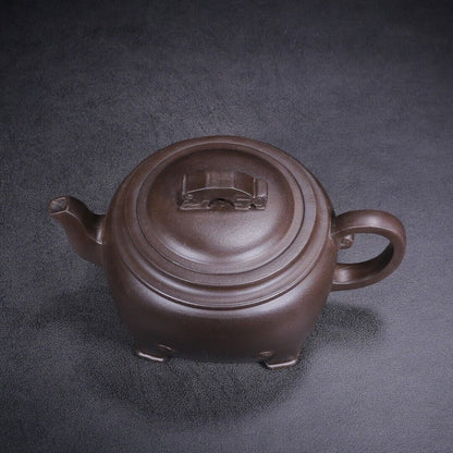 Chinese Yixing Zisha Clay Handmade Exquisite Teapot（四方如意 底款：吴云根）