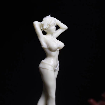 8" Beautiful Girl Figurine Statue Hot Lady Body Model Art Decor