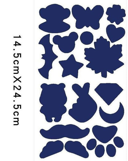 Self Adhesive Patches Various Pattern Repair Washable Stick On Clothing Sticker