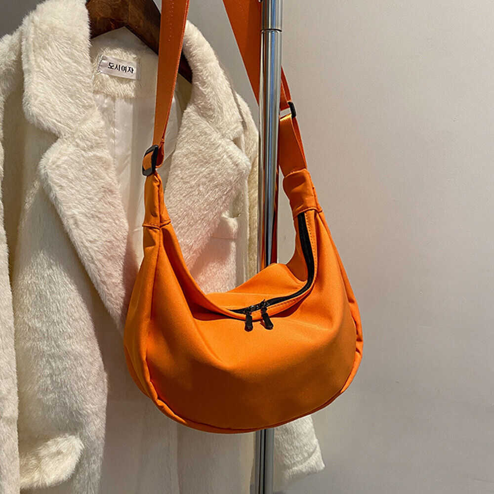 Large-capacity Dumpling Bag Messenger Crossbody Bag Oxford Cloth Shoulder Bag