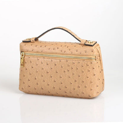 Pattern PU Leather Clutch Bag Women Trendy Make Up Handbag Purse Bag