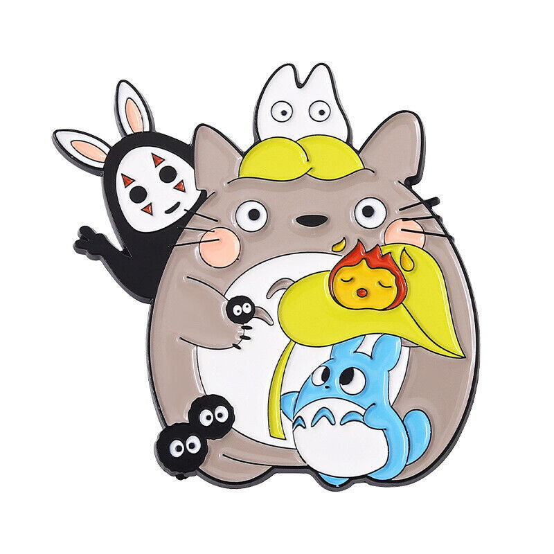 Movies Anime Peripheral Enamel Brooch Lapel Pin Creative Badge Collar Bag Decor