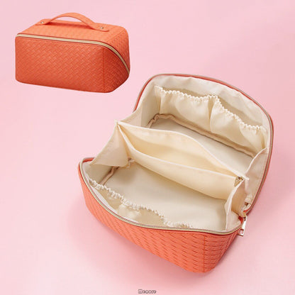 Big Traveling Makeup Bags Synthetic Cosmetic Pouch Toiletry Organizer Waterproof