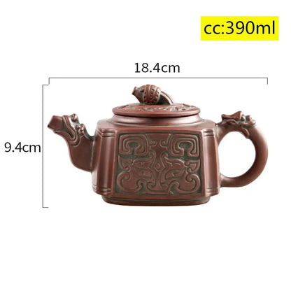 Yixing Tea Pot Raw Ore Purple Clay Tea Set Kettle Chinese Tea Ceremony Teapot