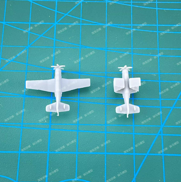 3D Printed Model Unpainted 1/1500/700/400/350 Britain Gannet Antisubmarine Plane