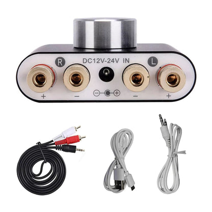 Power Amplifier HiFi Stereo Audio 50W+50W Car Home Mini Bluetooth 5.0 Digital