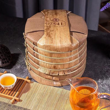 CHINATEA Brand Classic 7541 Pu-erh Tea Cake 2021 357g Zhongcha Raw Pu'er Puer
