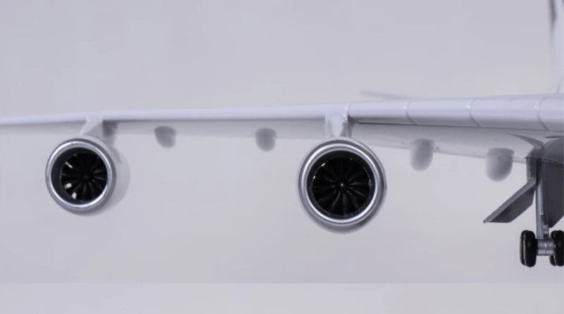 1:150 47CM THAILAND APEC BOEING 747-400 Plane Landing Gear Resin Aircraft Model