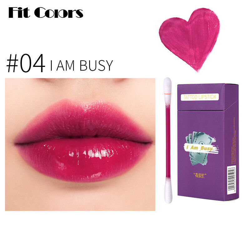 Cotton Swab Lip Glaze Lip Dye Liquid Disposable Liquid Lipstick