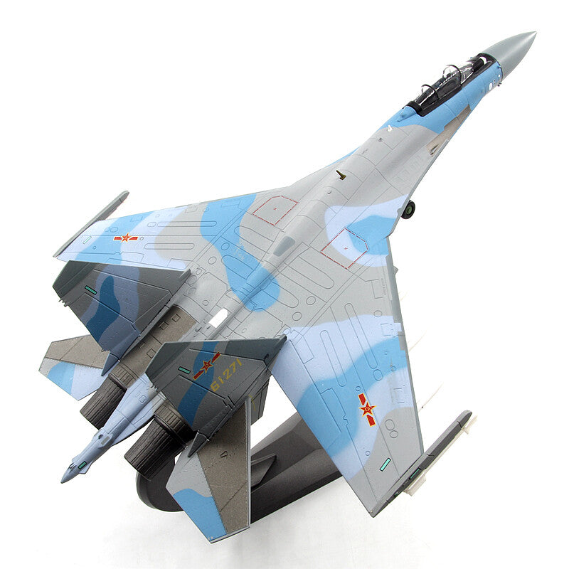 1:72 UNISTAR CHINA AIR FORCE SU-35 FLANKER Fighter Diecast Military Plane Model