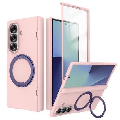 For Samsung Galaxy Z Fold 7 Magnetic Case 360 Kickstand & Ring Holder Shockproof