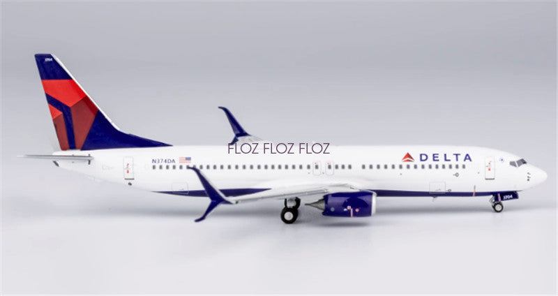NG Models for DELTA for Boeing B737-800 N374DA 1:400 Aircraft Pre-built Model