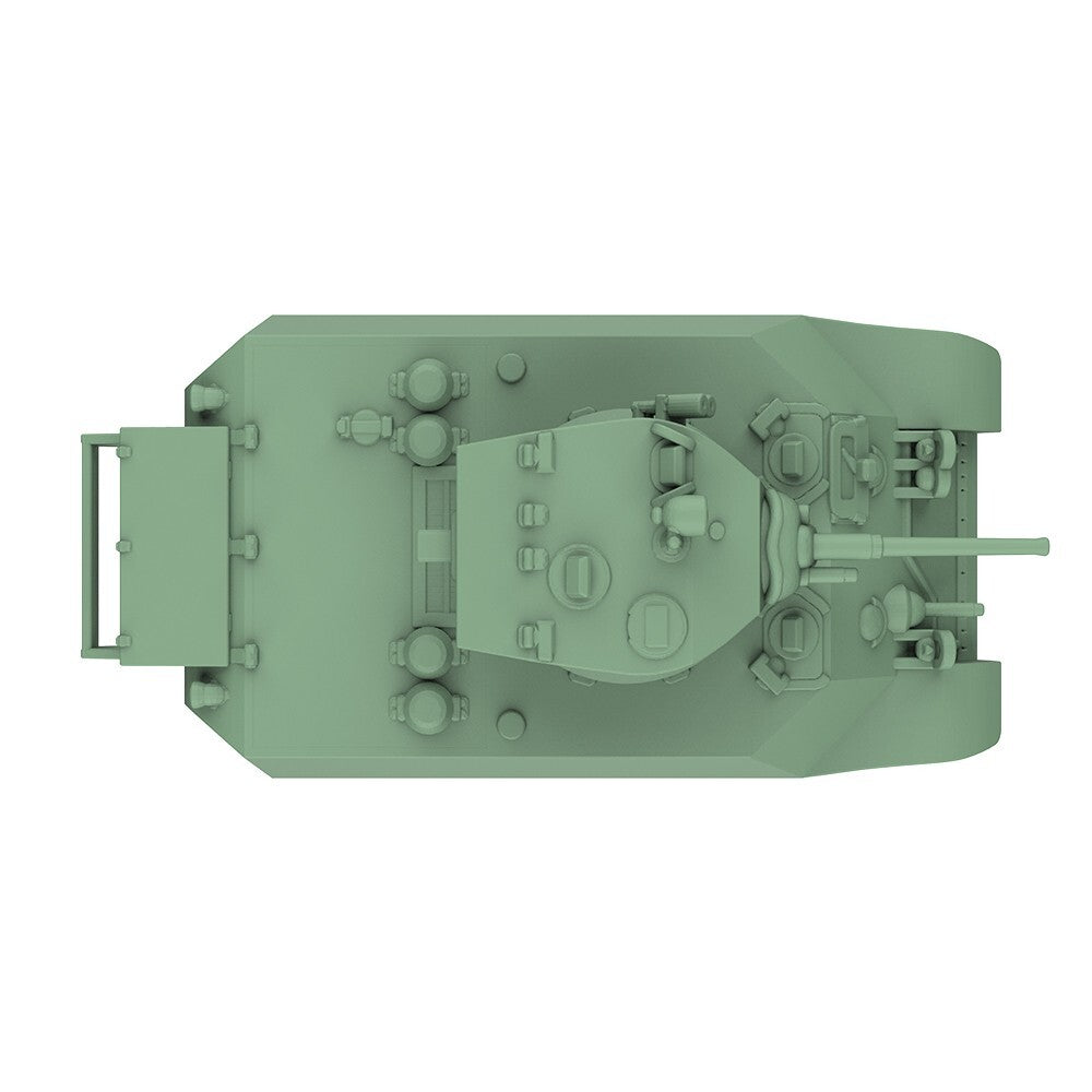 SSMODEL SS200506 1/200 Military Model Kit US M3A3 Stuart Light Tank