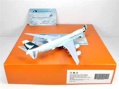 1:400 JC Wings CATHAY PACIFIC CARGO BOEING B747-8F Airplane Diecast Model