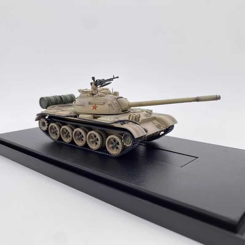 1/72Chinese Army ZTZ-59 Main Battle Tank World WZ120 Sand-colored Model Finished