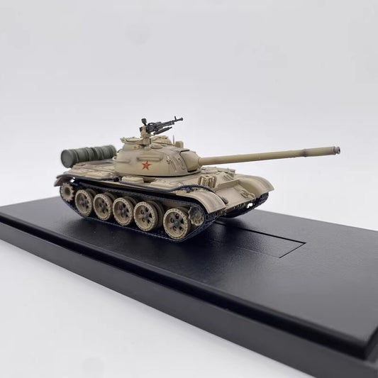 1/72Chinese Army ZTZ-59 Main Battle Tank World WZ120 Sand-colored Model Finished