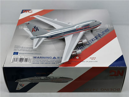 NG MODEL for AMERICAN for BOEING B747SP LUXURYLINER N601AA 1/400 Aircraft Model