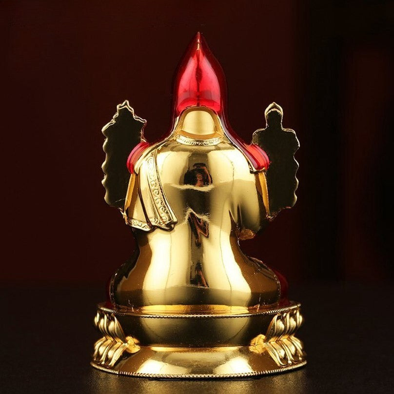 7cm New Omniscience Abdicate Nanga Gyatso Rinpoche Statue Mai Peng