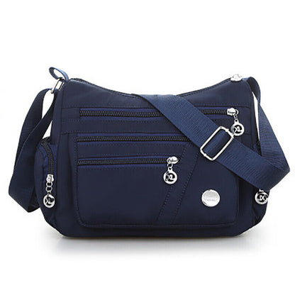 6 Colors Waterproof Nylon Bag Fashion Women Single Shoulder Bag Crossbody Bag,