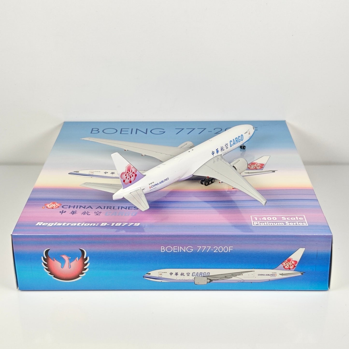 1:400 Phoenix China Airlines B777-200LRF Airplane Diecast Aircraft Plane Model