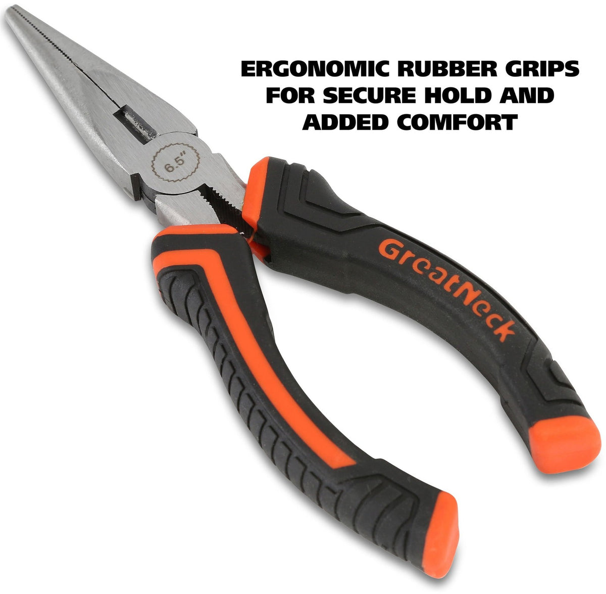 GreatNeck 6½-inch Long Nose Pliers (LN65C)