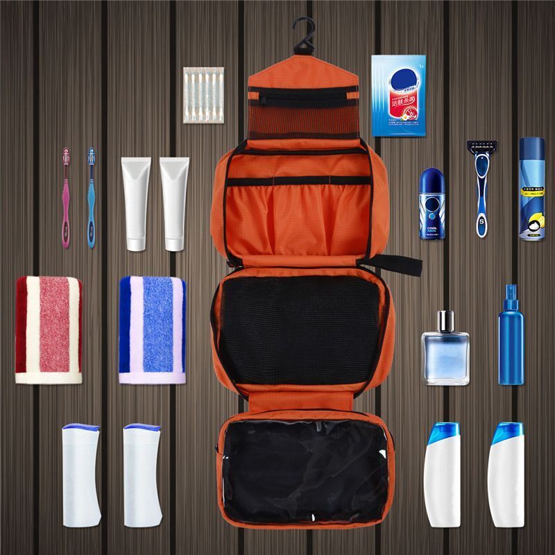 Large Waterproof Makeup Bag Travel Beauty Cosmetic Organizer Case Toiletry Pouch