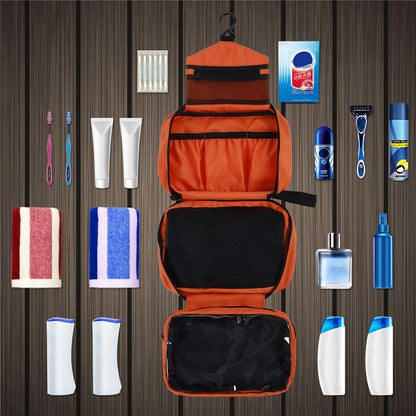 Large Waterproof Makeup Bag Travel Beauty Cosmetic Organizer Case Toiletry Pouch