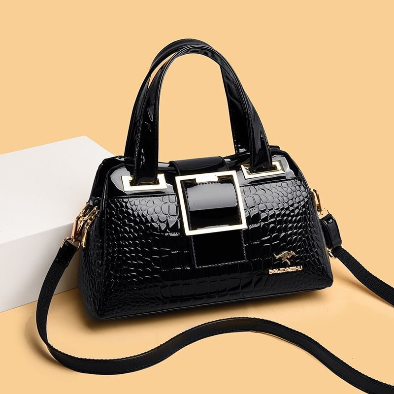 Handbag Crossbody Bags Women Crocodile Pattern Leather Shoulder Bags Casual Bags