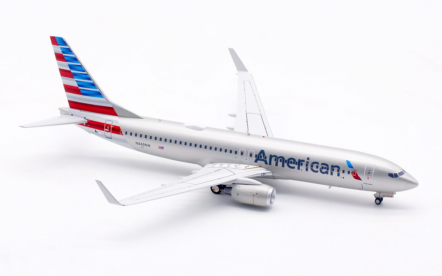 1:200 InFlight American B737-800 Passenger Airplane Diecast Aircraft Model