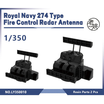 Yao's Studio LY350010 1/350 Model Royal Navy 274 Type Fire Control Radar Antenna