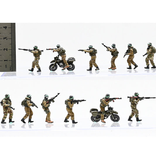 1/72 Middle Eastern Elite Soldiers 6 Soldier Model