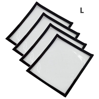 4x PVC Fishing Lure Wraps Hook Protective Cover Clear Fishing Bait Storage Bag