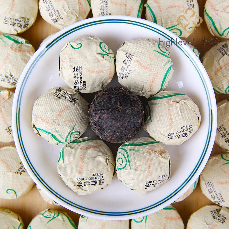 500g Ripe Pu'er Tuo Tea Yunnan Rice Aroma Mini Compact Dried Leaf Tea
