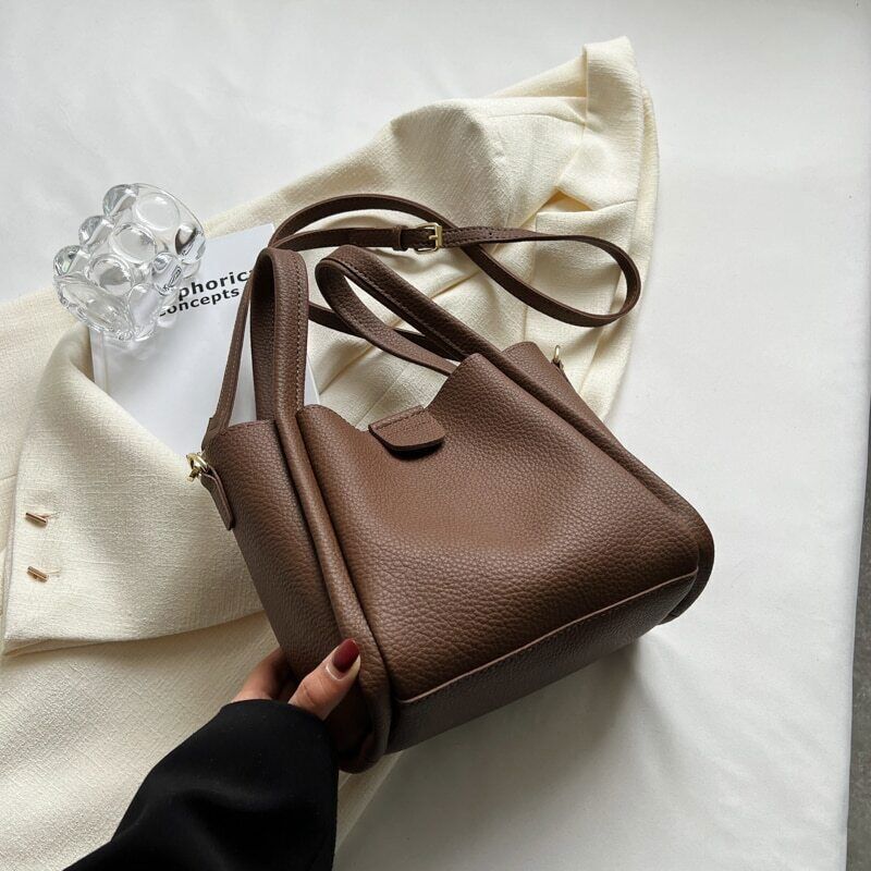 PU Leather Crossbody Bags Women Winter Shoulder Handbags Travel Ladies Hand Bag