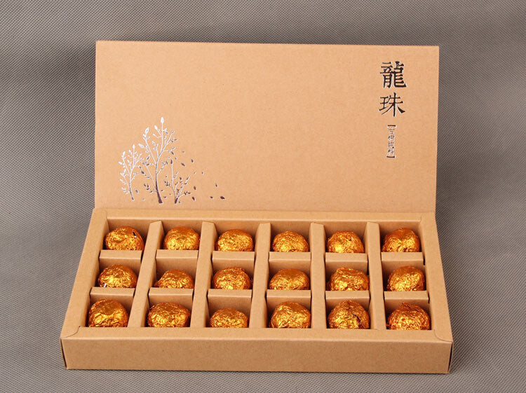 Handmade Dragon Ball Longzhu Pu'er Ripe Tea Tuo Tea Ancient Tree Spring Tea