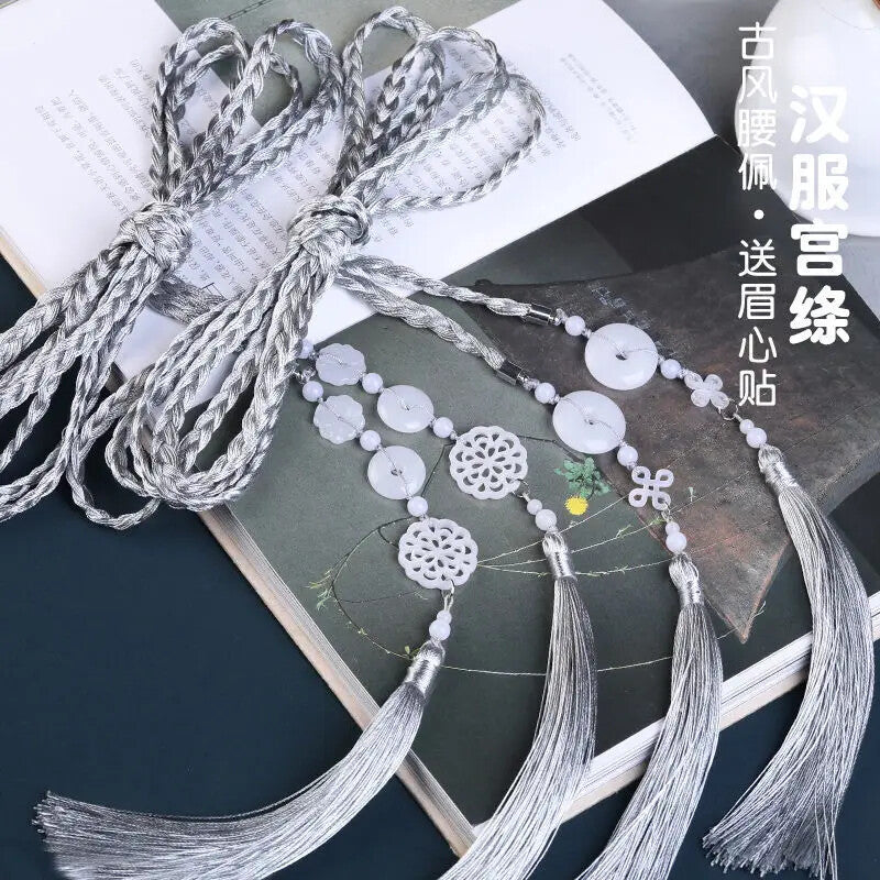 Waist Chain Ancient Style Hanfu Palace Belt Rope Tassel Pendant Pendant Female